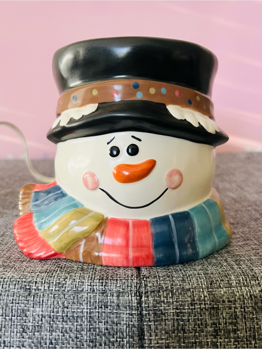 Gold Canyon snowman Scent Wax Warmer